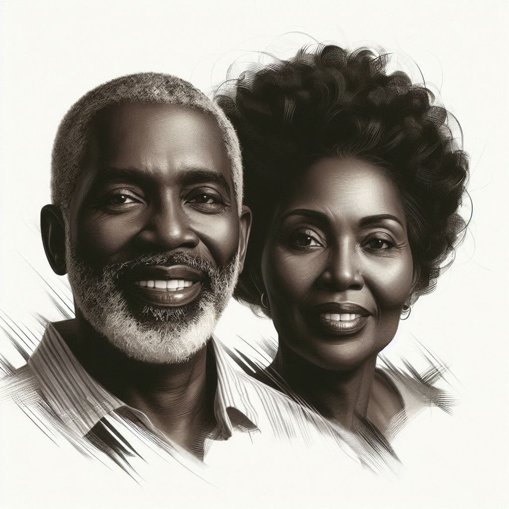 casal de idosos dando as mãos